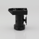 Cabinet Leg - Medium Duty - Black - Height 3-3/4" - 5-3/4" - CL-TC160