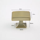 K-61703 Knob -SB  Rose Gold/  CP Chrome