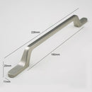 H-65718 BSS Satin Nickel Finished Handle (5 Size Available)