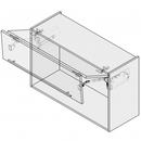GRASS: Kinvaro F-20 Folding Flap Fitting Type 2-7, Spring B,C,D (7 Size Available)
