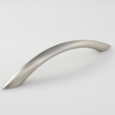 H-009-128 Arch - Black Nickel/ Satin Nickel Finished Handle -overall 6½"
