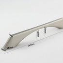 Eurofit / H-258 BSS Inspiration - Satin Nickel Finished Handle (2 Size Available)