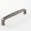 H-344 Series Dramatic - Antique Silver/Oil Brushed Finished (L136 x W17 x H38 mm) Handle