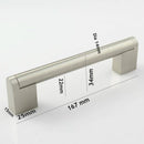 H-508B /Effective/Satin Nickel  (6 Size Available)
