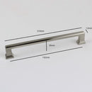 H-61159 BSS Satin Nickel Finished Handle (6 Size Available)