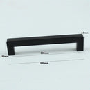 H-69501 BK Futuristic Black Nickel Finished Handle (4 Size Available)