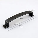 H-71267-128mm  Handle (Satin Nickel/ Chrome/ Matt Black Finished)