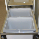 Naber Germany Waste Bin Interior W16.25"/W18.25"* D20.5"* H23" (WB-218/ WB-220)