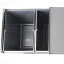 Eurofit Waste Bin Soft Close W14" x D20" x H17" - WB-602S/ WB-602DS