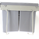 Eurofit Waste Bin Soft Close W14" x D20" x H17" - WB-602S/ WB-602DS
