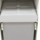 Eurofit Waste Bin Soft Close W16.25" x D18.75" x H19.25" - WB-641D2S