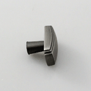 K-323 Perfection Knob (L37 x W20 x H27mm) Antique Silver/Antique Oil Brushed Finished