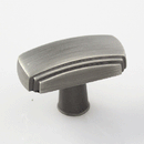 K-323 Perfection Knob (L37 x W20 x H27mm) Antique Silver/Antique Oil Brushed Finished
