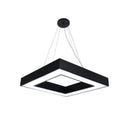 LED Square Linear Light 4000K 100-240VAC, UL & cUL Listed  Black/ Silver Shell, 40W/ 60W