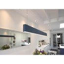 LED Linear High Bay Light 4Ft 40W  4000K 4000 Lumens 120-240VAC, DLC & cUL Listed Black/Silver Shell