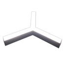 LED 40W Y-Shape Linear Light 4000K 4000 Lumens 100-240VAC, UL & cUL Listed Black/ Silver Shell
