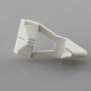 Shelf Support White Plastic, Pin Diameter 5mm lock ⅝" Shelf - SP-25